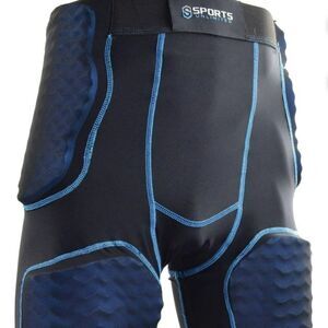 Sports Unlimited Adult 5 Pad Integrated Football Girdle 2.0. Adult Medium. New